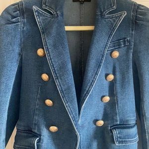 Generation Love Denim Blazer XS
